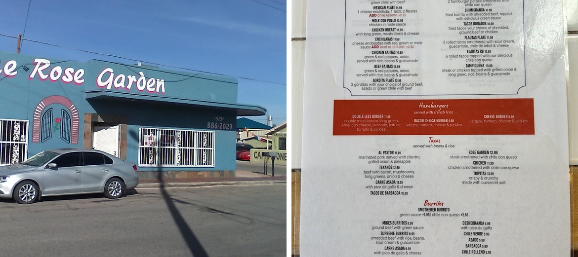 The Rose Garden Restaurant Authentic Mexican Food
