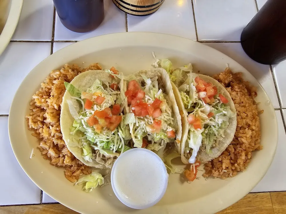Chicken Taco Plate